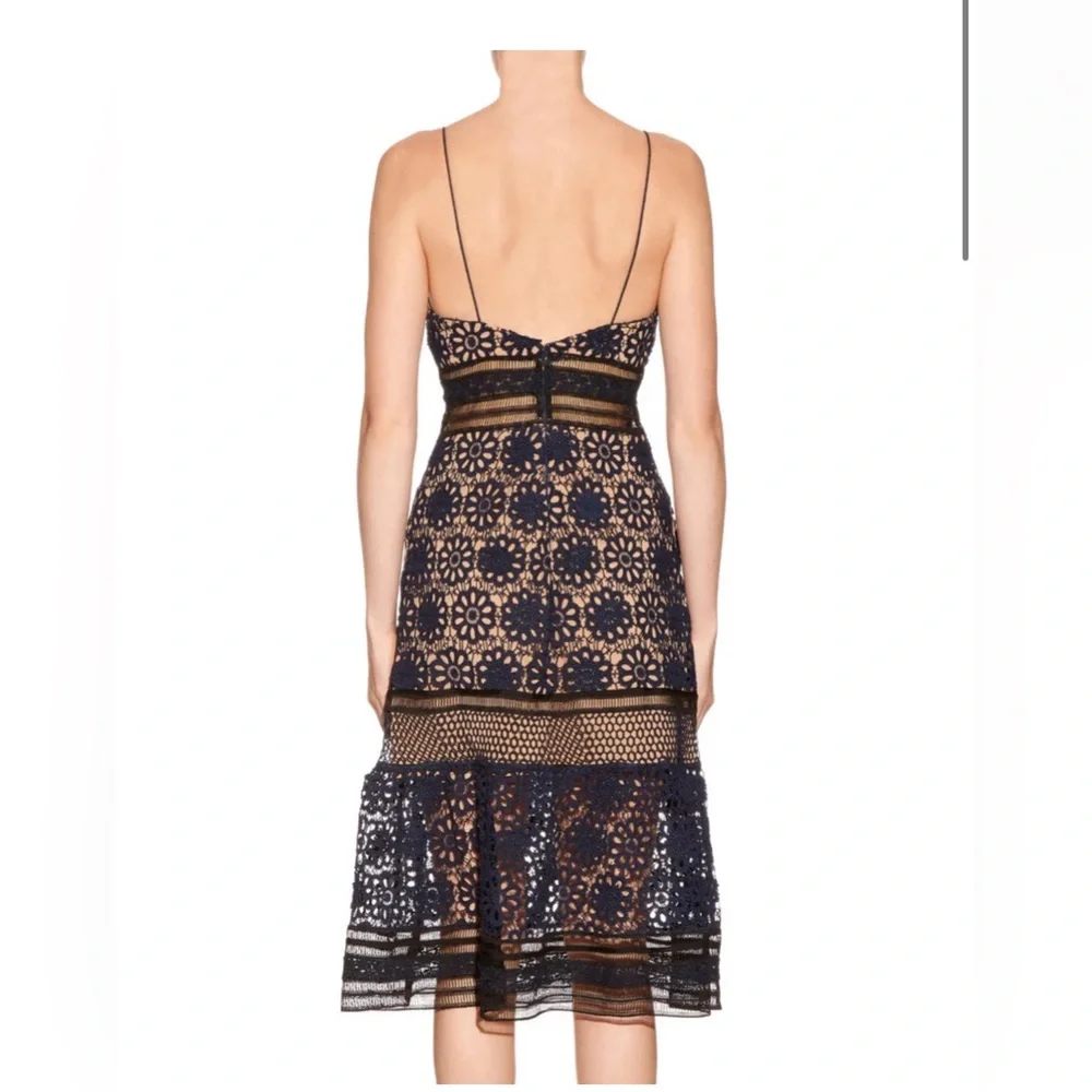 Self portrait lace midi dress - Picture 2 of 6